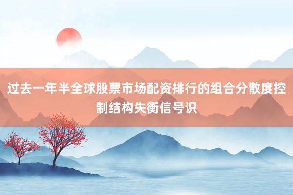 过去一年半全球股票市场配资排行的组合分散度控制结构失衡信号识