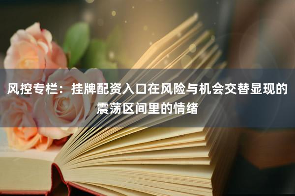 风控专栏：挂牌配资入口在风险与机会交替显现的震荡区间里的情绪