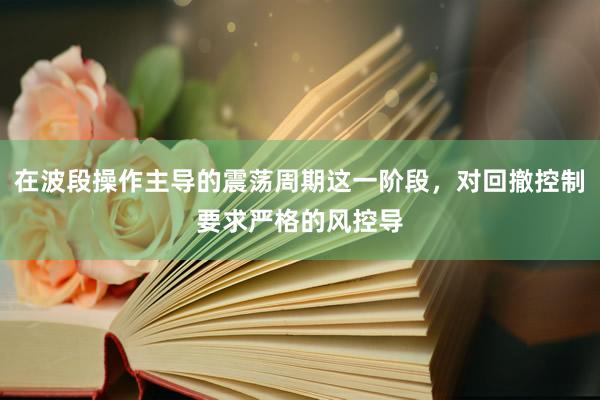 在波段操作主导的震荡周期这一阶段，对回撤控制要求严格的风控导